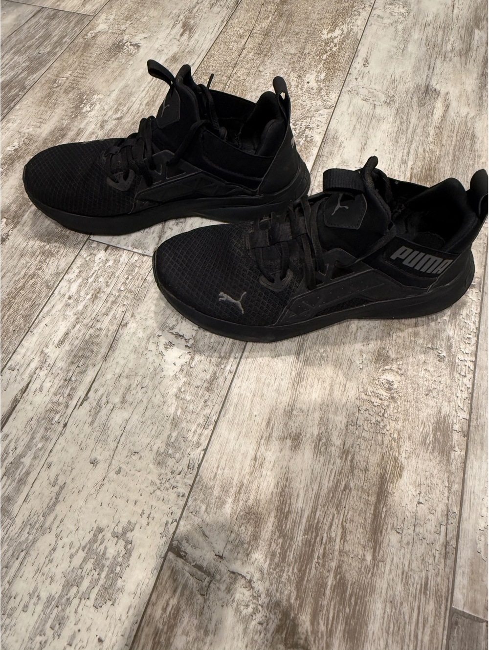Puma Enzo 2 Mens 10 Black Athletic Training Sneakers